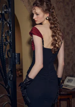 Shaking the Wine Glass Corset Dress