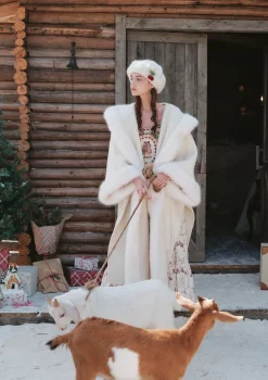 Snow Fox Fantasy Land Coat