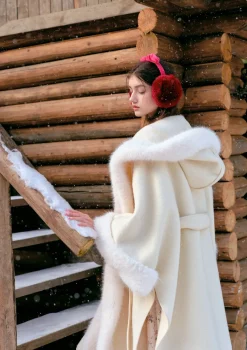 Snow Fox Fantasy Land Coat