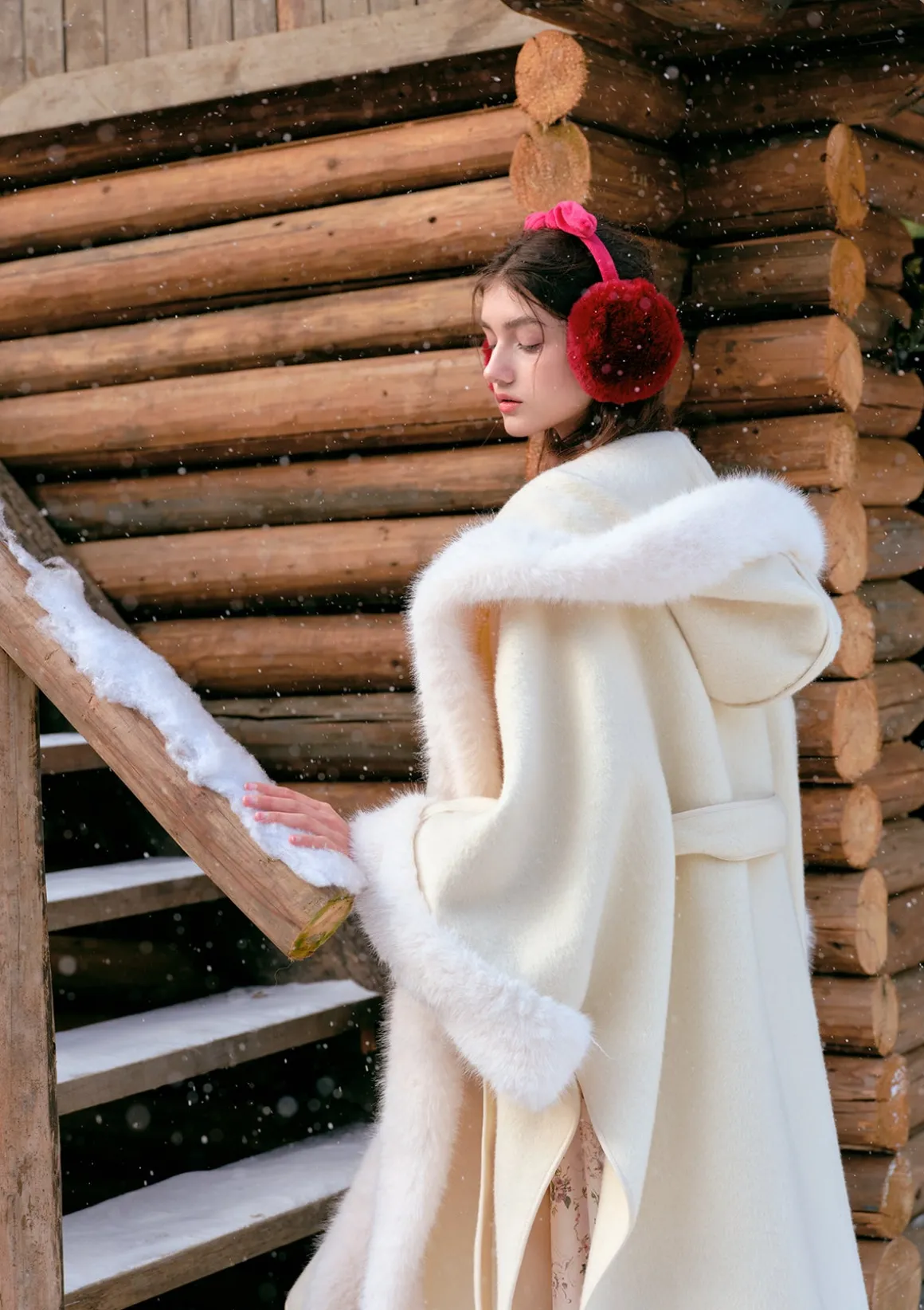 Snow Fox Fantasy Land Coat