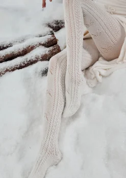 Snowflake Kintted Stockings