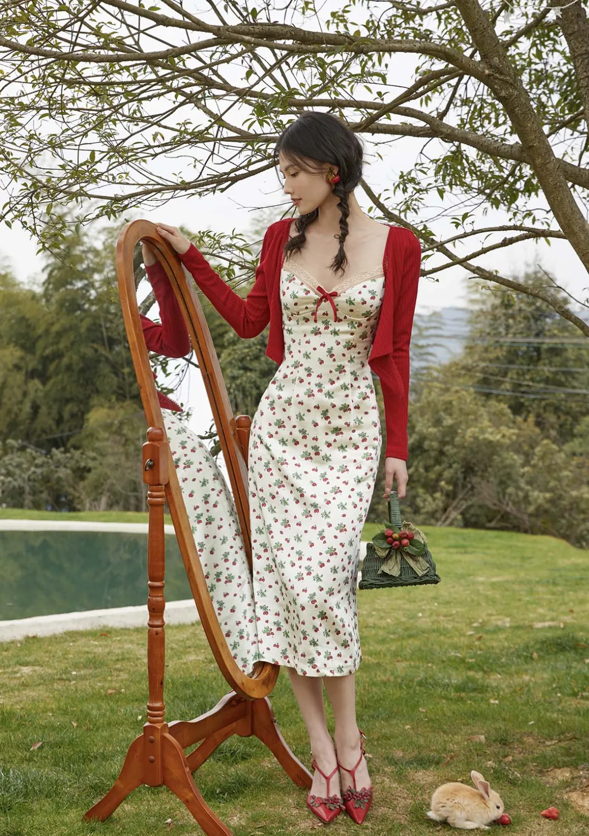 Strawberry Farm Knit Cardigan