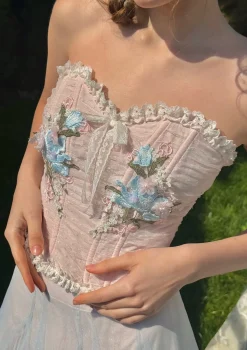 The Blue Lily Corset