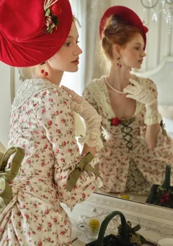 The Feast of Strawberry Bustle Dress