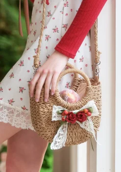 The Little Red Rose Bag