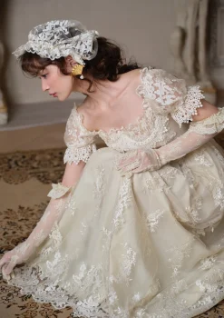 The Tear of Blossom and Candle Corset Dress