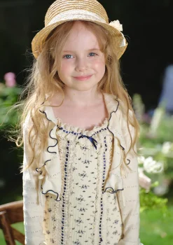 Toddler Girl Blueberry Knit Cardigan