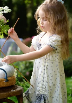 Toddler Girl Peter Rabbit Dollhouse Dress