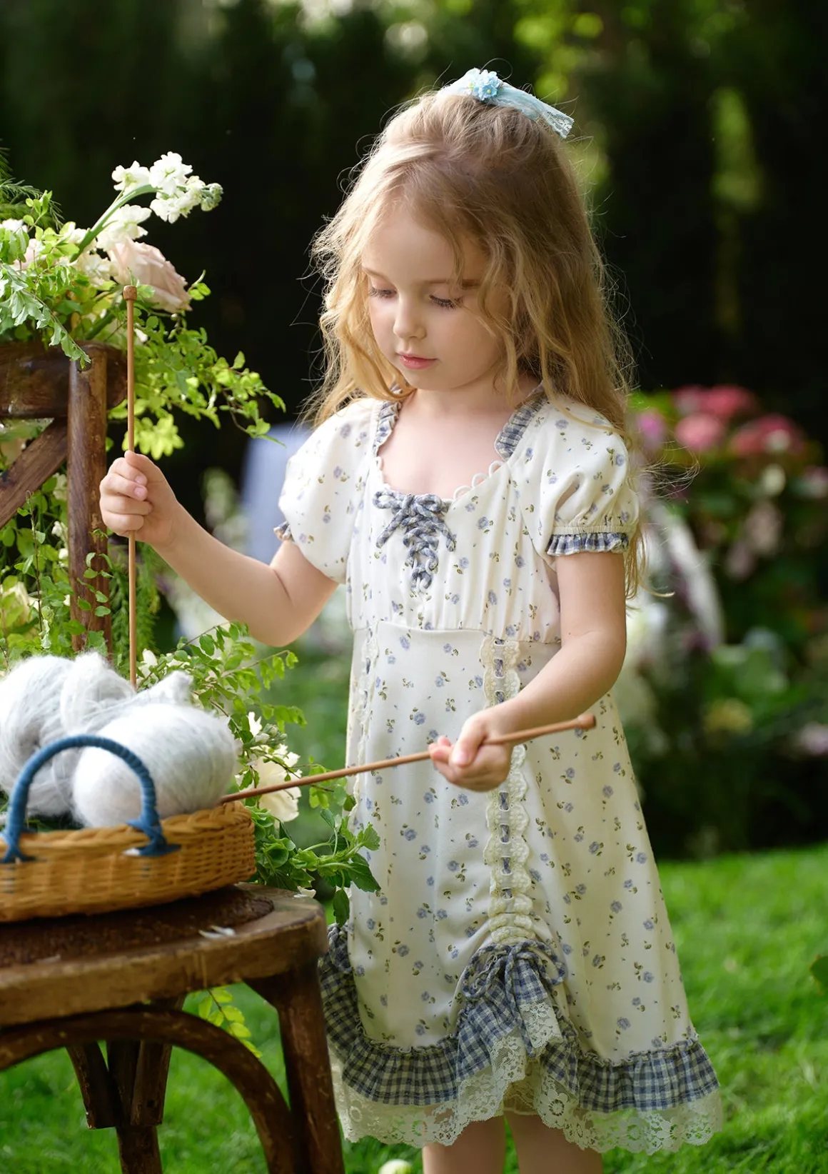 Toddler Girl Peter Rabbit Dollhouse Dress
