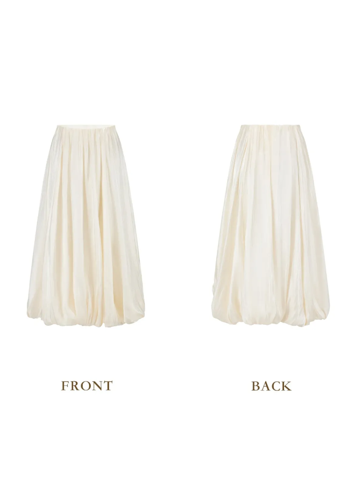 White Butterfly Flora Skirt