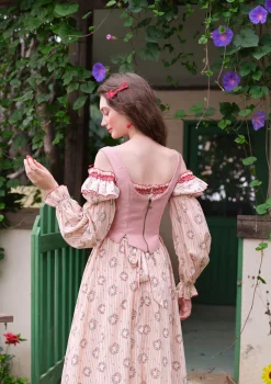 Wild Strawberry Paradise Corset